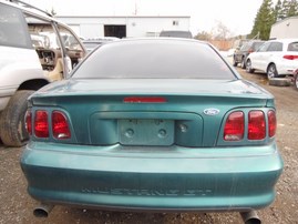 1996 FORD MUSTANG GT GREEN CPE 4.6L AT F19055
